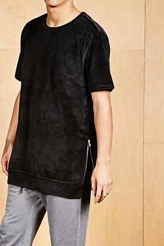 Forever21 Kayden K Velvet Tee