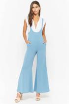 Forever21 Wide-leg Overall Jumpsuit