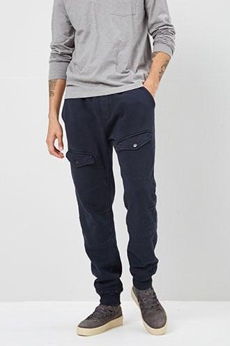 Forever21 American Stitch Pocketed Fleece Drawstring Joggers