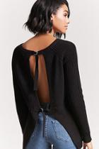 Forever21 Buckled Open-back Sweater