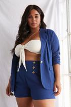 Forever21 Plus Size Linen-blend Blazer