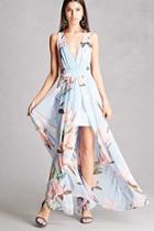 Forever21 Floral M-slit Maxi Dress