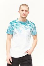 Forever21 Dstruct Tropical Print Tee
