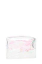 Forever21 Clear Iridescent Makeup Bag
