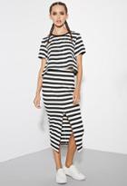 Forever21 The Fifth Label Above The Clouds Stripe Top
