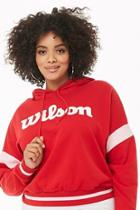 Forever21 Plus Size Wilson French Terry Hoodie