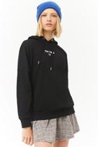 Forever21 French Terry Stay Fresh La Hoodie