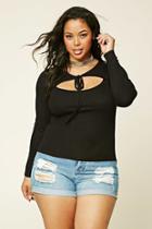 Forever21 Plus Size Self-tie Top