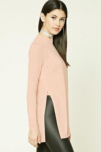 Forever21 Split-hem Sweater Tunic