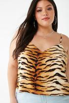 Forever21 Plus Size Tiger Print Cami