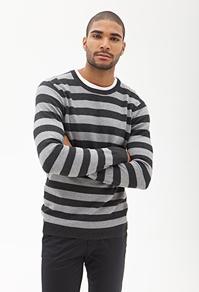 Forever21 Striped Knit Sweater