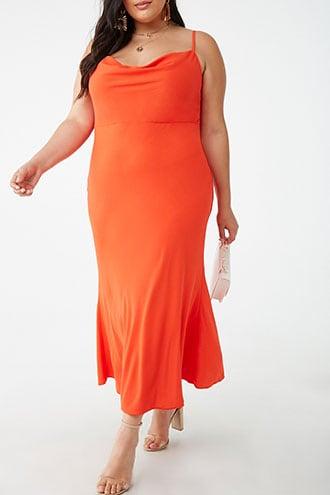 Forever21 Plus Size Cowl Neck Midi Dress
