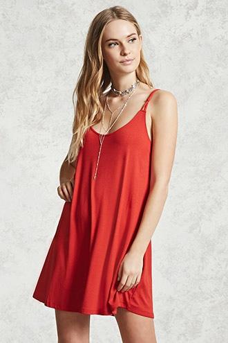 Forever21 Scoop-neck Cami Mini Dress