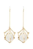 Forever21 Caged Marble Drop Earrings