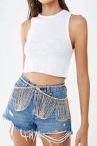 Forever21 Dangling Cutout Belly Chain