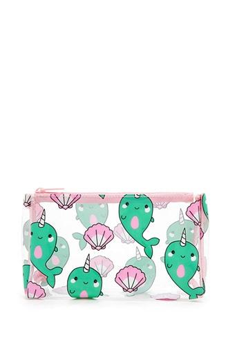 Forever21 Narwhal Makeup Bag