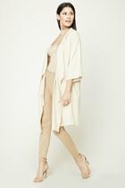 Forever21 Draped French Terry Cardigan