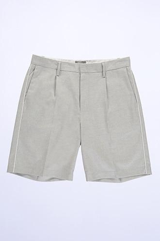 Forever21 Marled Contrast Piping Shorts