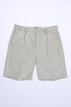 Forever21 Marled Contrast Piping Shorts