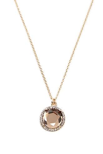 Forever21 Halo Pendant Necklace