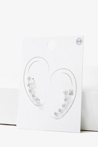 Forever21 Star Rhinestone Ear Cuffs