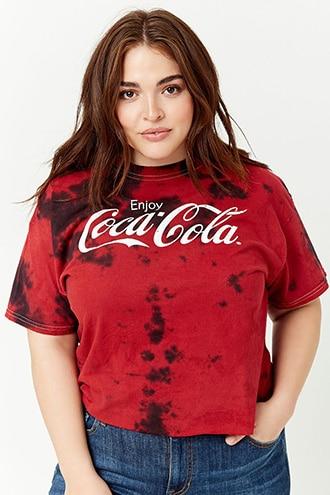 Forever21 Plus Size Coca-cola Graphic Tee