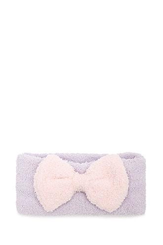 Forever21 Shaggy Bow-front Facial Head Wrap
