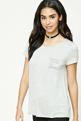 Forever21 Mermaid Graphic Tee