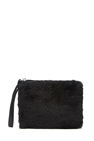 Forever21 Faux Fur Clutch