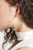Forever21 Star Shape Hoop Earrings