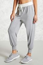 Forever21 Active Contrast Waist Joggers