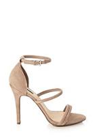 Forever21 Faux Suede Strappy Sandals
