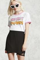 Forever21 Nearly Famous Ringer Tee