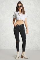 Forever21 Skinny Mid-rise Ankle Jeans