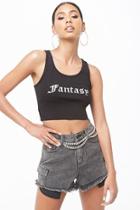 Forever21 Fantasy Graphic Tank Top