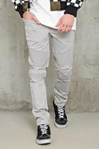 Forever21 Slim-fit Moto Pants