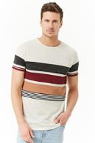 Forever21 Ocean Current Striped Tee
