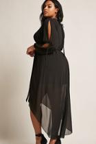 Forever21 Plus Size Black Ivy High-low Dress