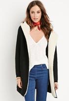 Forever21 Textured Faux Shearling Jacket