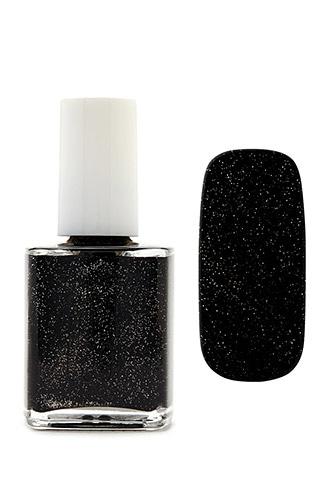 Forever21 Black Silver Gel Nail Polish