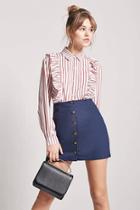Forever21 Button-front Skirt