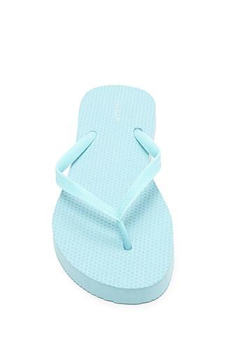 Forever21 Women's  Aqua Flip Flops