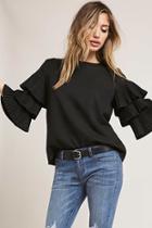 Forever21 Accordion Pleated Top