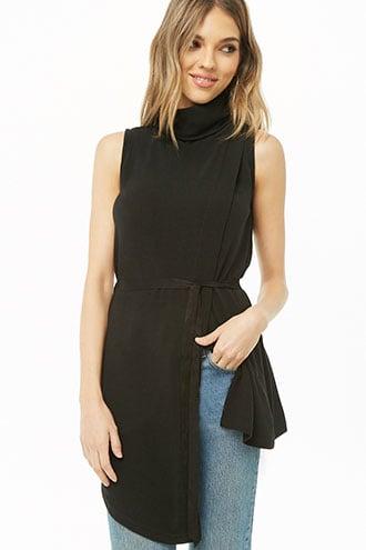 Forever21 Sleeveless Turtleneck Tunic