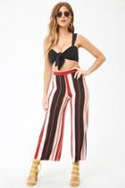 Forever21 Stretch-knit Striped Pants