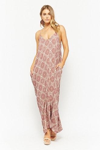 Forever21 Ornate Cami Maxi Dress