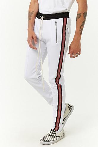 Forever21 Kayden K Side-striped Track Pants