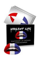 Forever21 Violent Lips Red, White & Blue