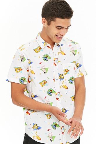Forever21 Nickelodeon Characters Shirt
