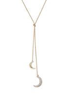 Forever21 Half Moon Pendant Necklace